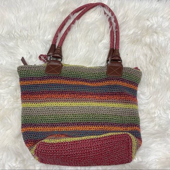 The SAK Crochet Multicolour Bag - Picture 2 of 8